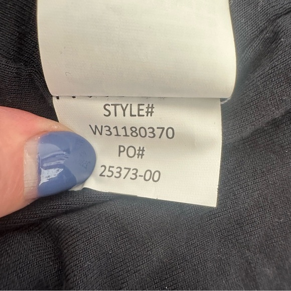 Prana Foundation Dress Black Large NWT New Stretch Jersey Knit Modal Spandex - Picture 9 of 9